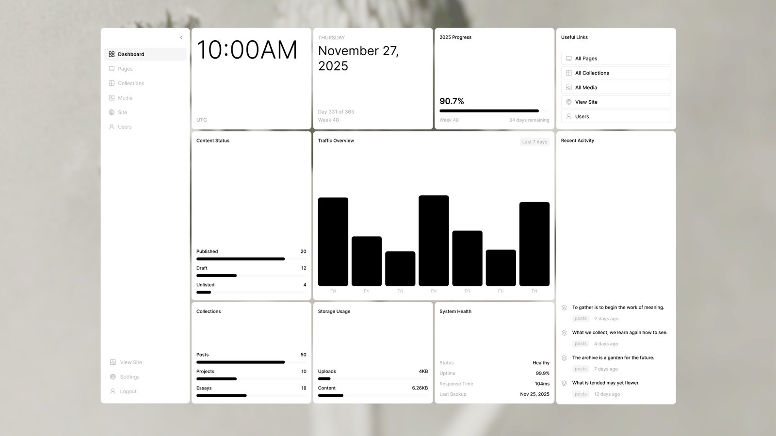 Catalogue CMS